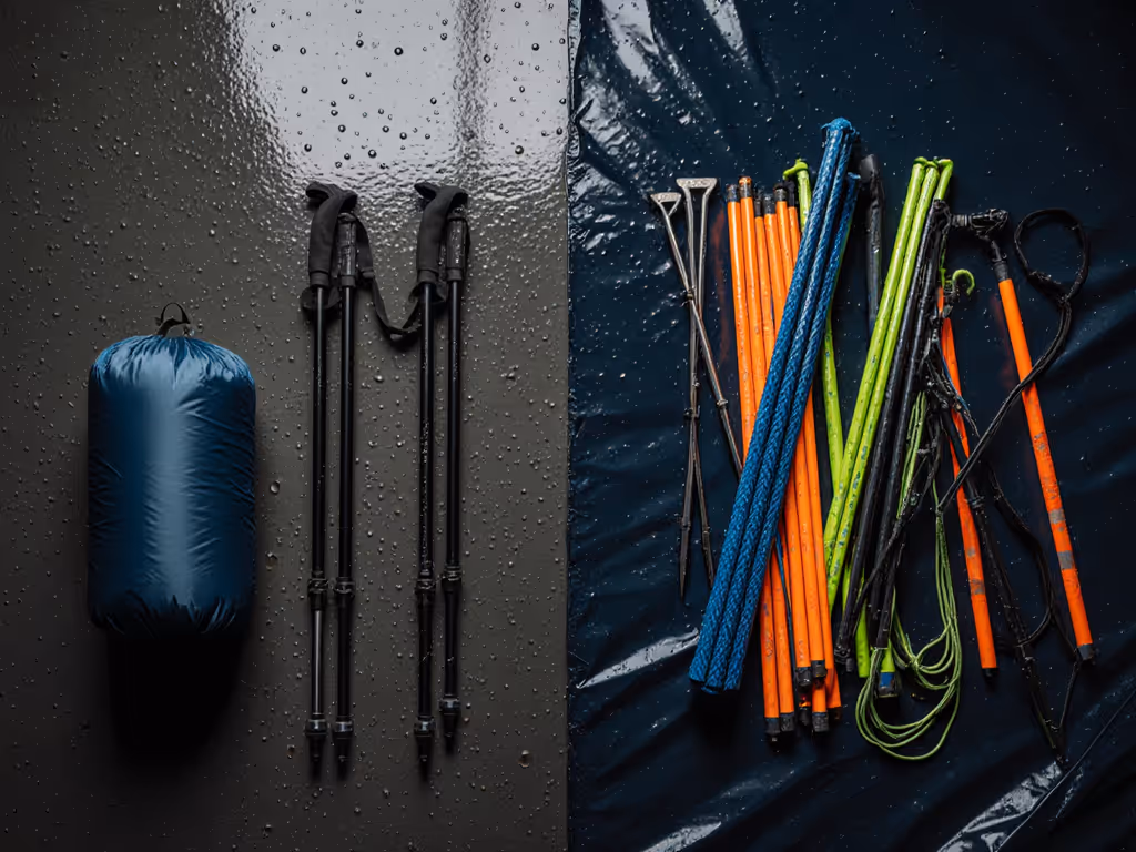 trekking_pole_tent_setup_rain