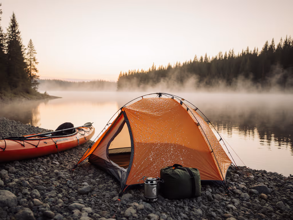 Kayak Camping Tents: Moisture-Resistant Quick Setup Shelters