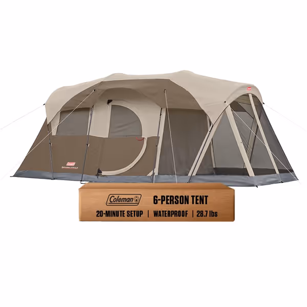 Coleman 6-Person WeatherMaster Screened Tent